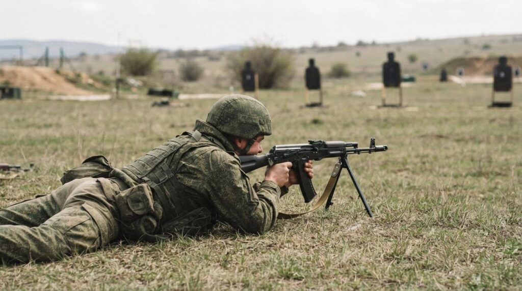 Порядок выполнения 1-го упражнения учебных и начальных стрельб из АК-74